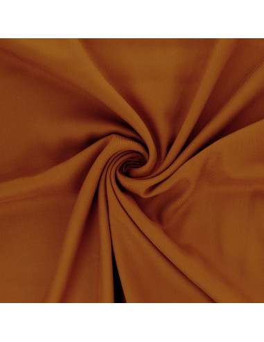 Tissu gabardine de viscose - Caramel