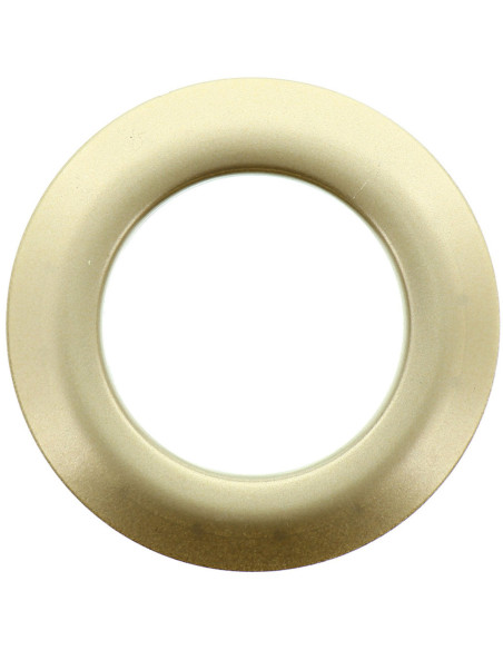 Lot 8 oeillets rideaux Ø44 mm - Satinés - Beige doré