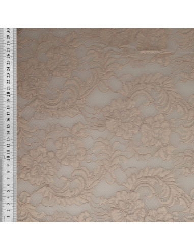 Tissu dentelle Natasha - Gris clair