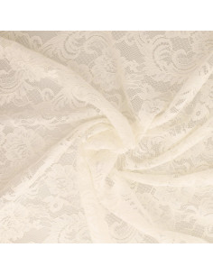 Tissu dentelle Natasha - Écru