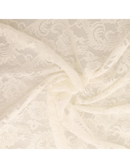 Tissu dentelle Natasha - Écru