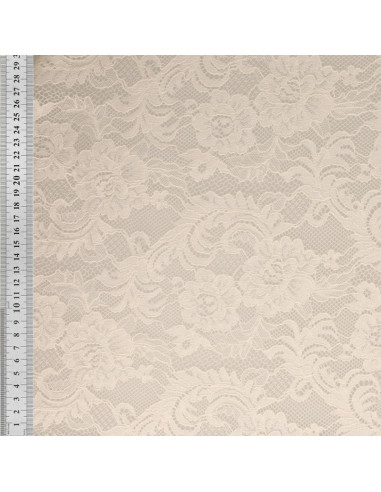 Tissu dentelle Natasha - Écru