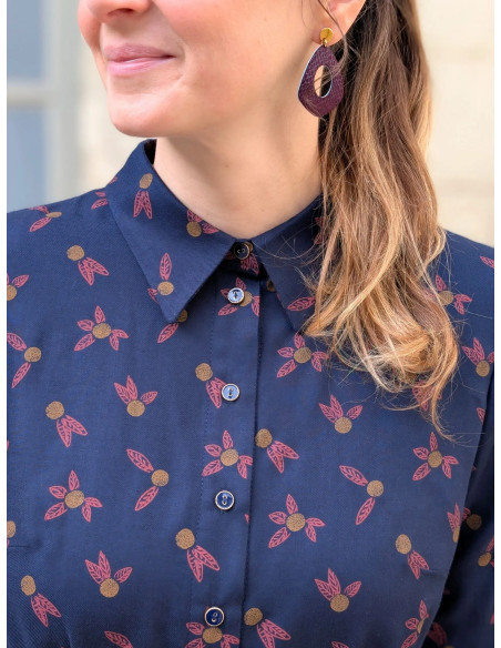 Patron de robe chemise Malonne - Anna Rose patterns