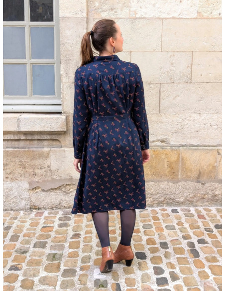 Patron de robe chemise Malonne - Anna Rose patterns