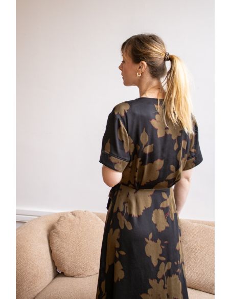 Patron de robe portefeuille Salomé - Joli Lab