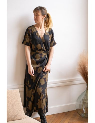 Patron de robe portefeuille Salomé - Joli Lab