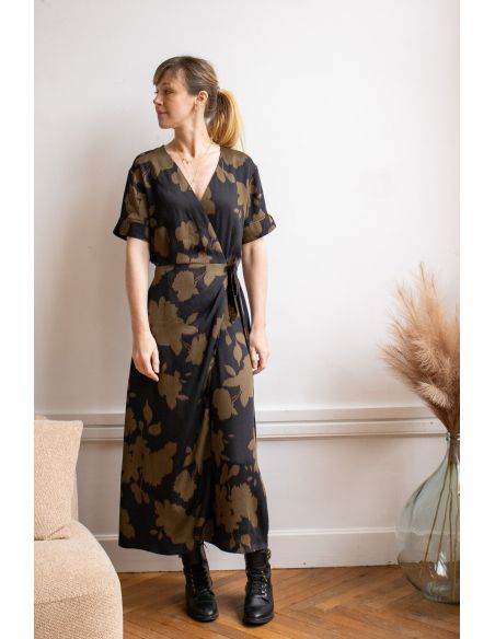 Patron de robe portefeuille Salomé - Joli Lab