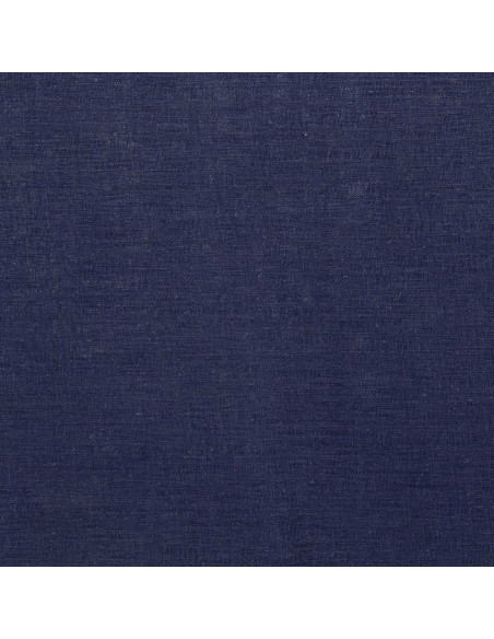 Tissu lin viscose - Bleu marine