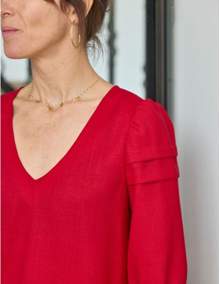 Patron de blouse Muse - Atelier Scämmit