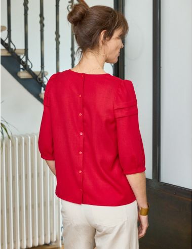 Patron de blouse Muse - Atelier Scämmit