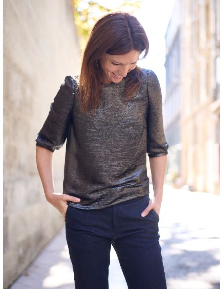 Patron de blouse Muse - Atelier Scämmit