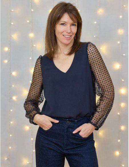 Patron de blouse Muse - Atelier Scämmit