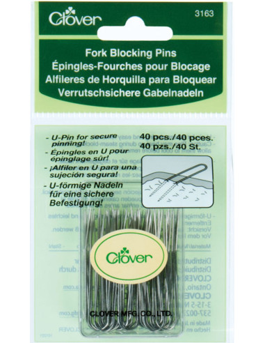 Epingles fourches pour blocage