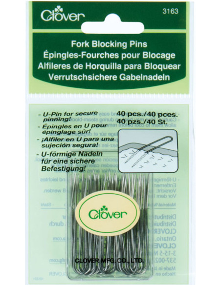 Epingles fourches pour blocage