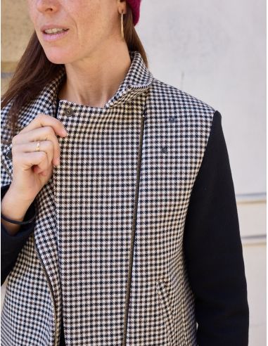 Patron de veste style perfecto Electra - Atelier Scämmit