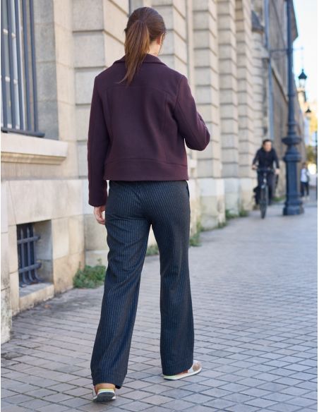 Patron de veste style perfecto Electra - Atelier Scämmit