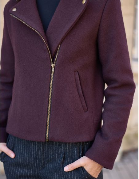 Patron de veste style perfecto Electra - Atelier Scämmit