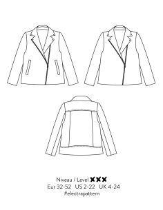 Patron de veste style perfecto Electra - Atelier Scämmit 2