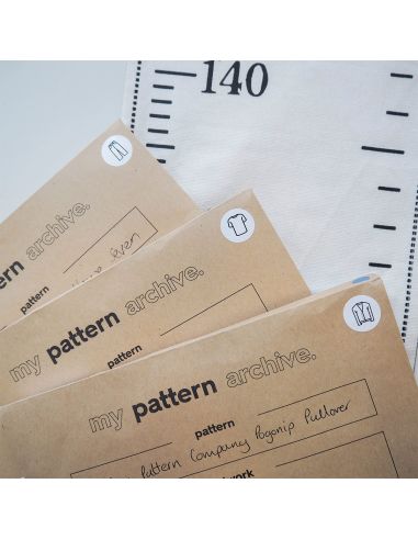Autocollants d’organisation pour patrons de couture