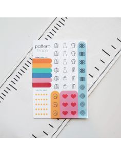 Autocollants d’organisation pour patrons de couture