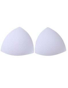 Coques triangle soutien-gorge blanches