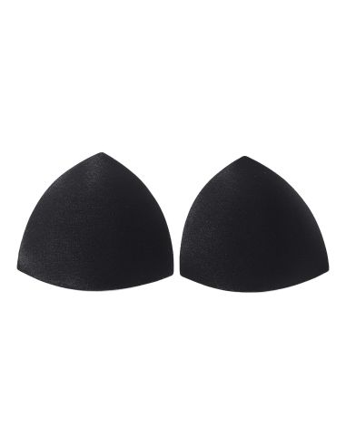 Coques triangle soutien-gorge noires