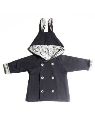 Patron de gilet, veste, peignoir et imperméable Grand Ourse - Ikatee