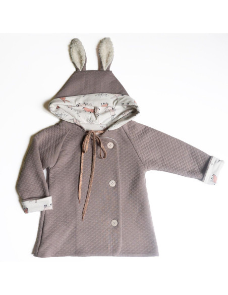 Patron de gilet, veste, peignoir et imperméable Grand Ourse - Ikatee