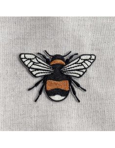 Écusson thermocollant abeille