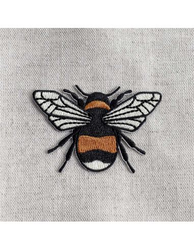 Écusson thermocollant abeille
