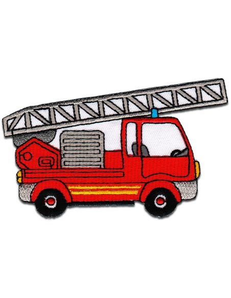 Écusson thermocollant véhicule de pompier