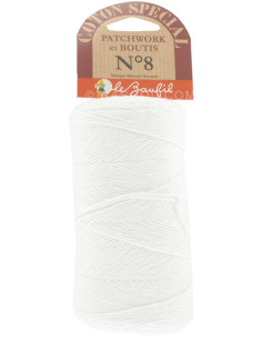 Coton spécial boutis n°8 - Blanc