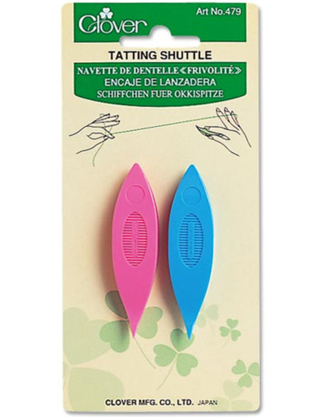 Navettes de dentelle pour frivolité Clover
