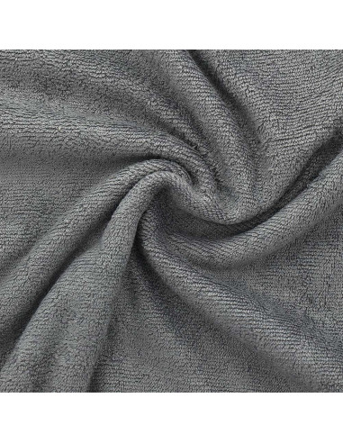 Tissu éponge viscose - Gris