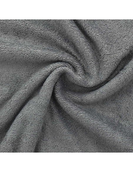 Tissu éponge viscose - Gris