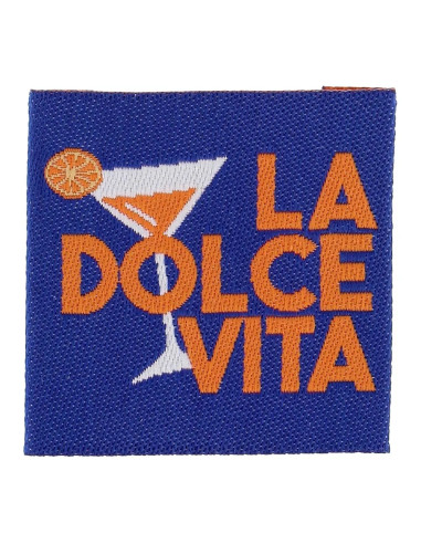 Lot de 4 étiquettes à coudre - La dolce vita