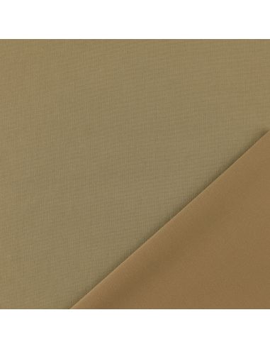 Tissu Scuba effet peau de pêche - Beige