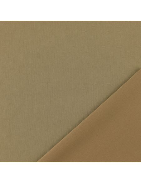 Tissu Scuba effet peau de pêche - Beige
