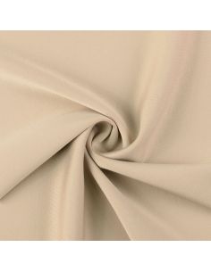 Tissu Scuba effet peau de pêche - Beige