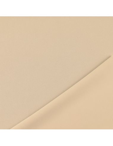 Tissu Scuba effet peau de pêche - Beige