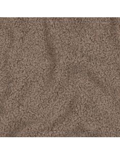 Tissu polaire Teddy double face - Taupe 2