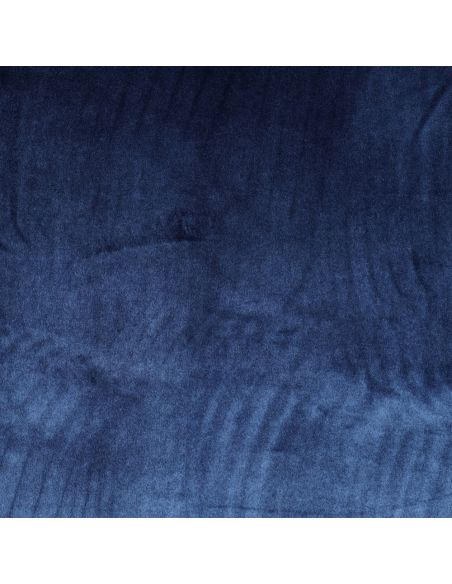 Tissu velours luxe d'ameublement - Bleu marine