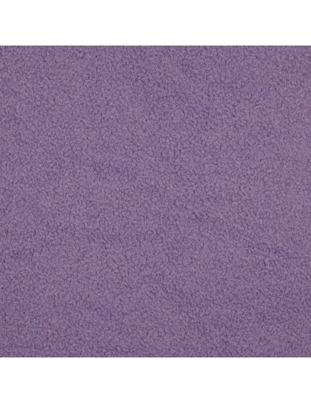 Tissu polaire Teddy double face - Lilas