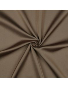 Tissu micro satin touché soie - Taupe