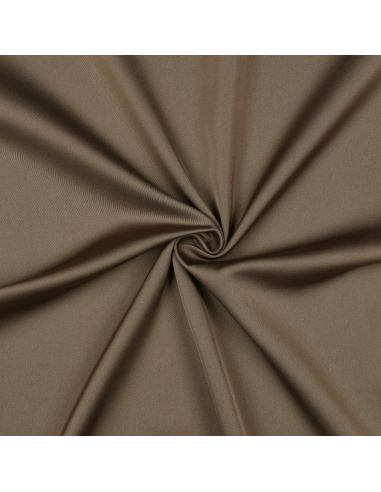 Tissu micro satin touché soie - Taupe