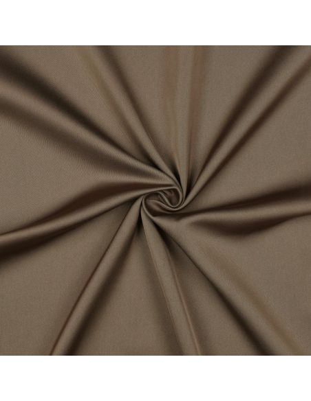 Tissu micro satin touché soie - Taupe