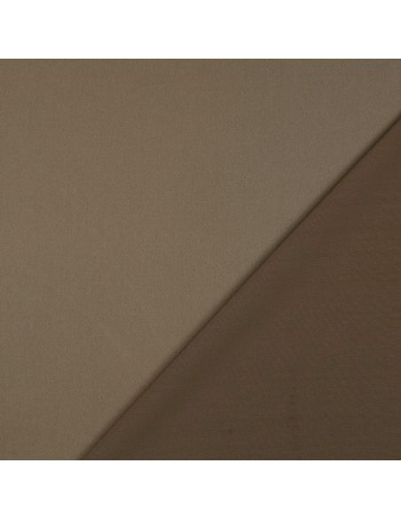 Tissu micro satin touché soie - Taupe