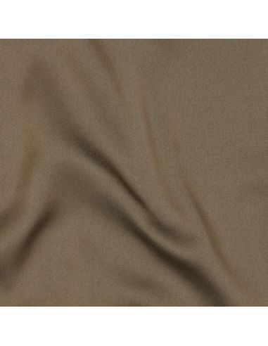 Tissu micro satin touché soie - Taupe