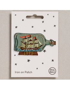 Patch thermocollant - Bateau dans une bouteille