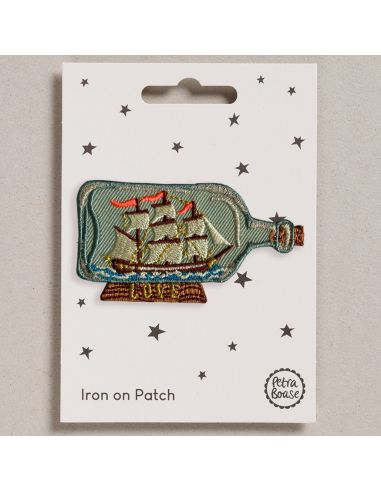 Patch thermocollant - Bateau dans une bouteille